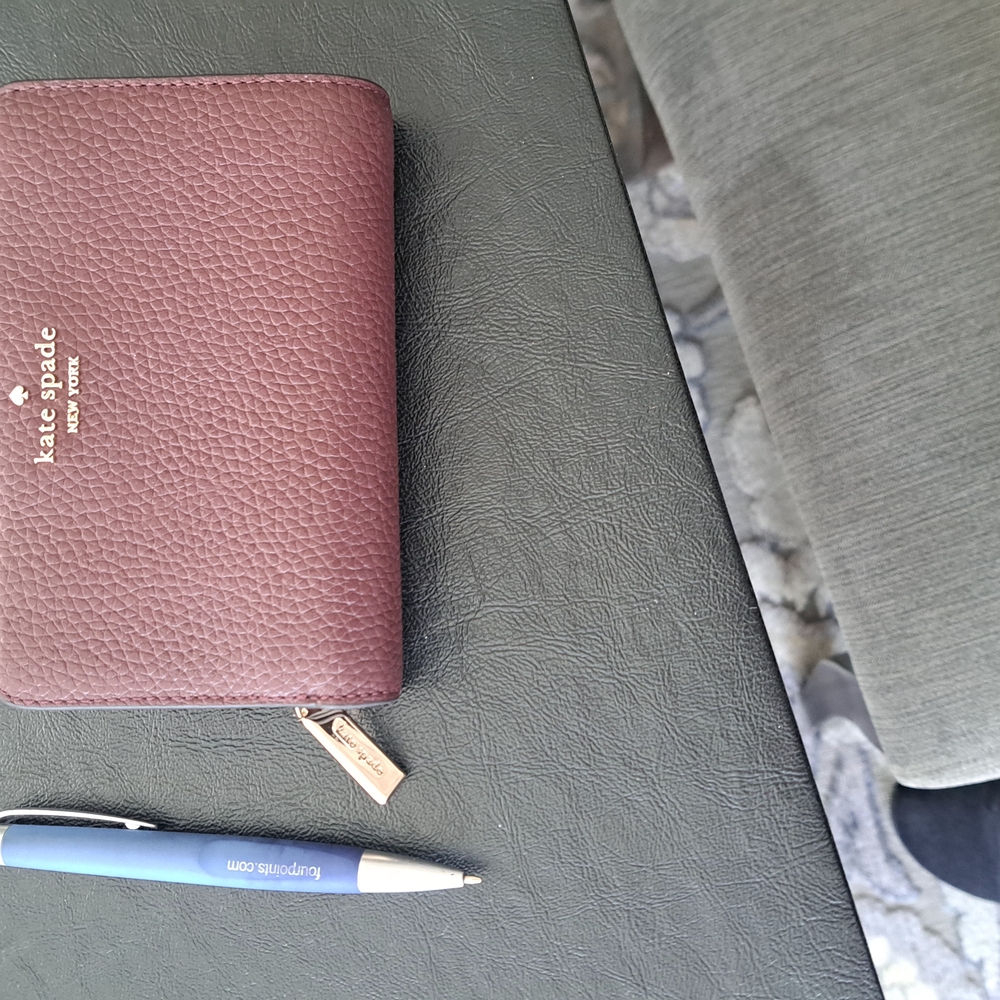 Kate Spade Burgundy Wallet - Picture 2 of 6